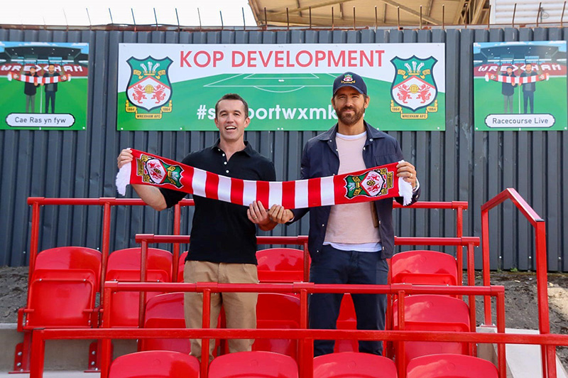 Rob McElhenney and Ryan Reynold, Wrexham Football Club